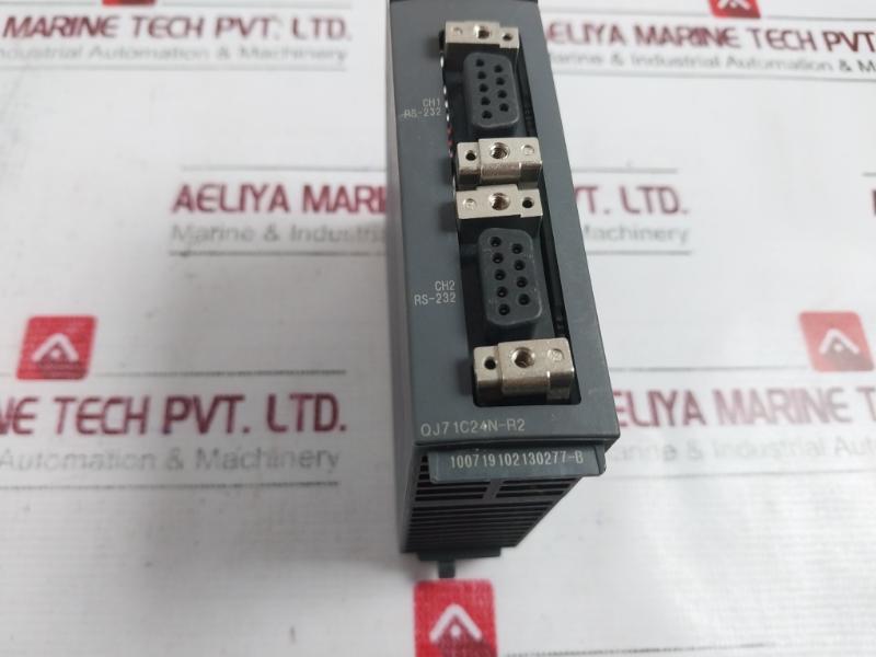 Mitsubishi Electric Qj71C24N-r2 Plc Q Series Serial Communication Module
