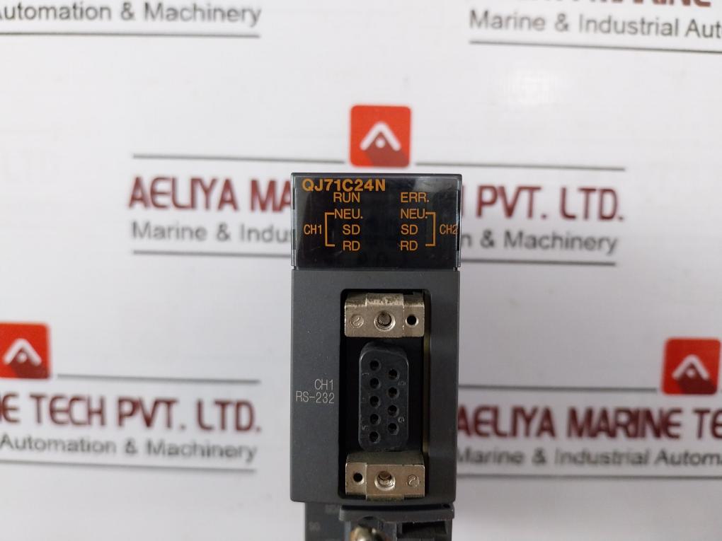 Mitsubishi Electric Qj71C24N Melsec-q Interface Module Rs-232/Rs-422/485 5V Dc