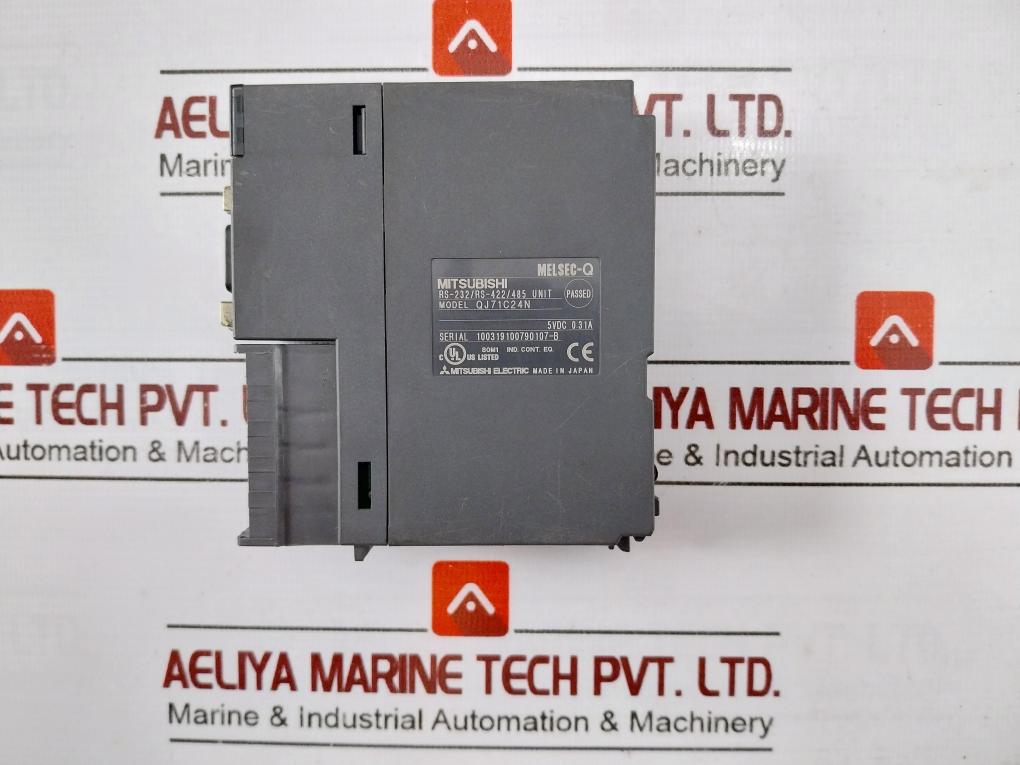 Mitsubishi Electric Qj71C24N Melsec-q Interface Module Rs-232/Rs-422/485 5V Dc