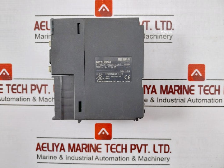 Mitsubishi Electric Qj71C24N Melsec-q Interface Module Rs-232/Rs-422/485 5V Dc