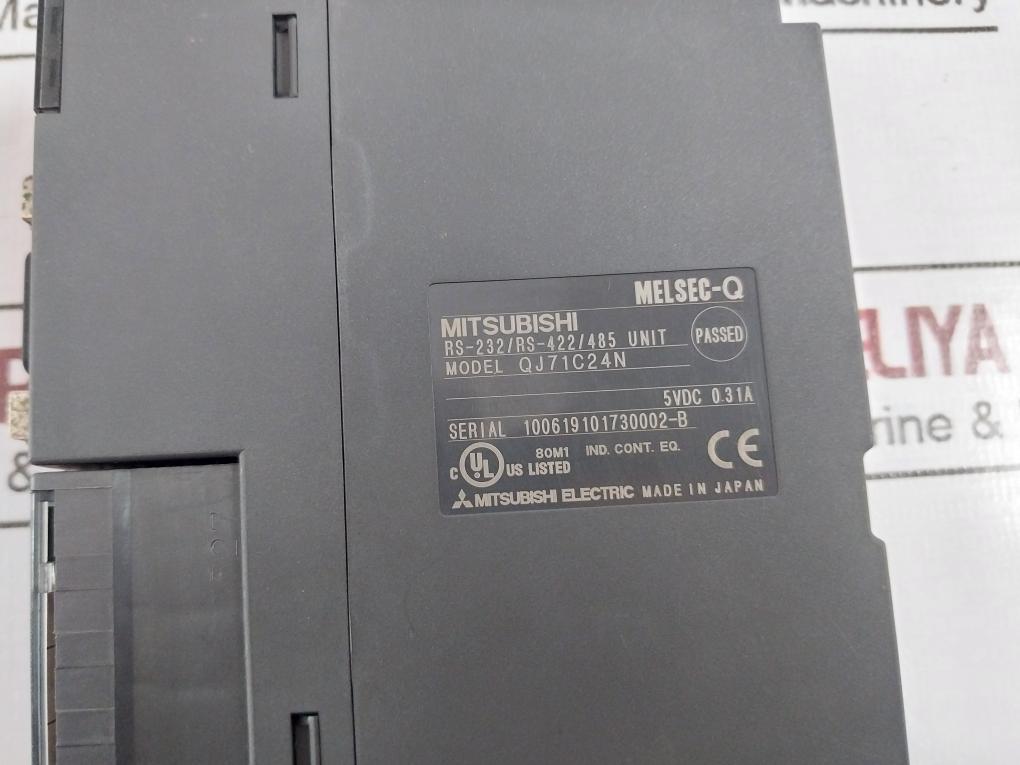 Mitsubishi Electric Qj71C24N Plc Q Series Serial Communication Module 5Vdc 0.31A