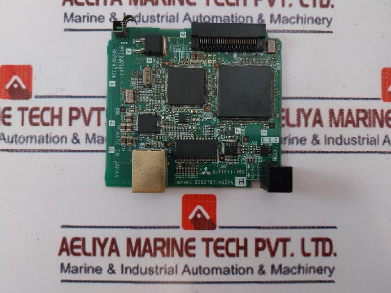 Mitsubishi Electric Qj71E71-100 Plc Network Ethernet Module Bd627B714H02