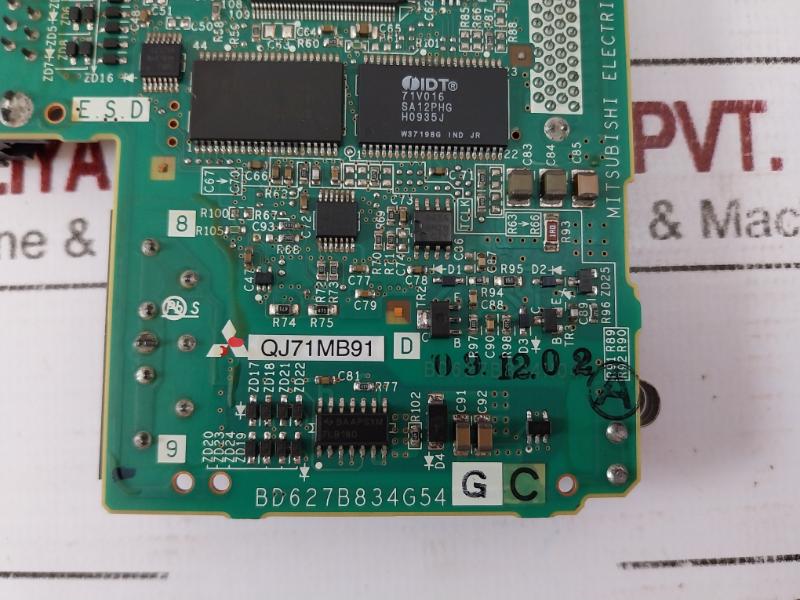 Mitsubishi Electric Qj71Mb91 Bd627B834G54 Plc: Network Module