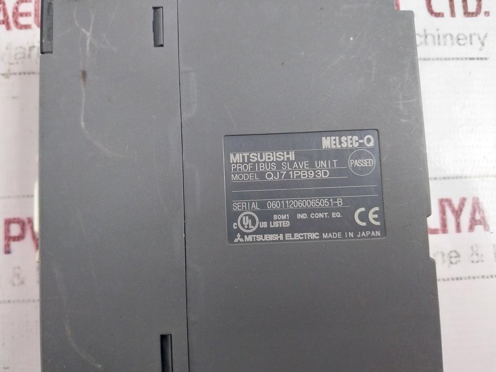 Mitsubishi Electric Qj71pb93d Plc Q Series Profibus/dp Slave-module