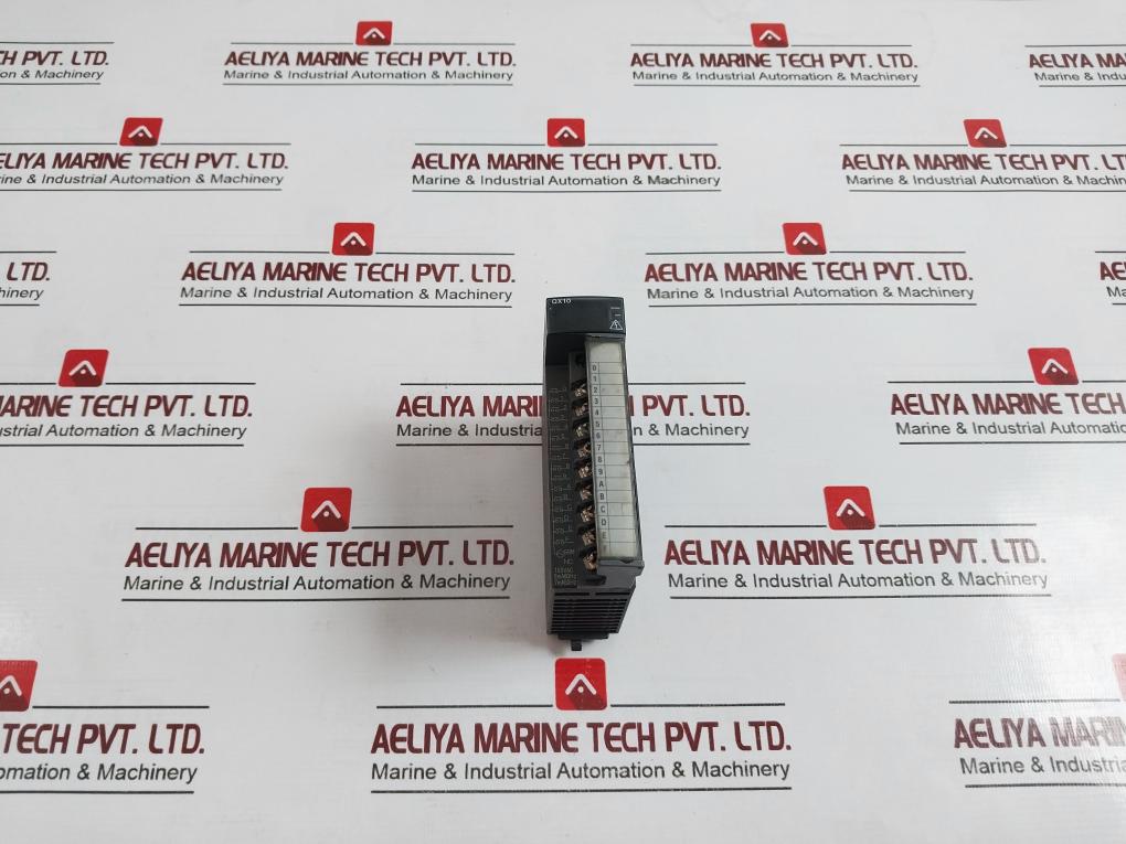 Mitsubishi Electric Qx10 Melsec-q Plc Input Module 100-120Vac 7-10Ma 5Vdc 0.05A