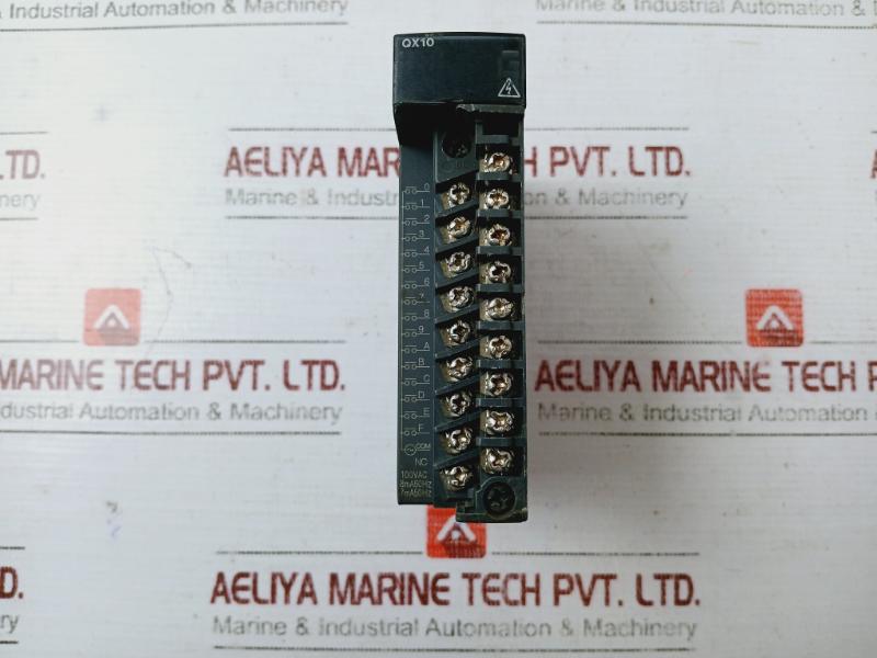 Mitsubishi Electric Qx10 Plc Input Unit 100-120Vac 7-10Ma 50/60Hz