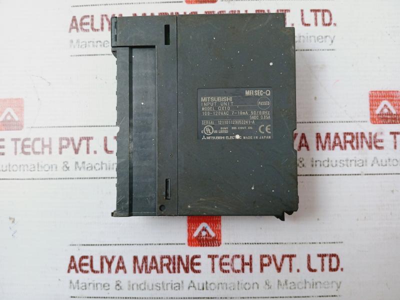 Mitsubishi Electric Qx10 Plc Input Unit 100-120Vac 7-10Ma 50/60Hz