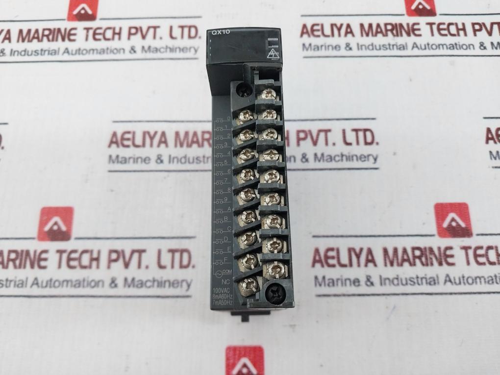 Mitsubishi Electric Qx10 Plc Q Series Input Module 100-120Vac 7-10Ma ...