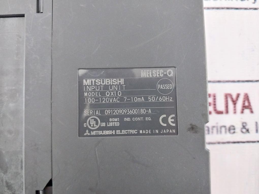 Mitsubishi Electric Qx10 Plc Q Series Input Module 100-120Vac 7-10Ma