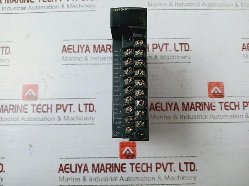 Mitsubishi Electric Qx40-s1 Melsec-q Plc Input Unit 24Vdc 6Ma
