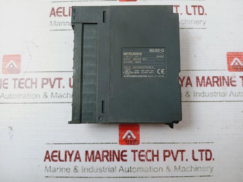 Mitsubishi Electric Qx40-s1 Melsec-q Plc Input Unit 24Vdc 6Ma