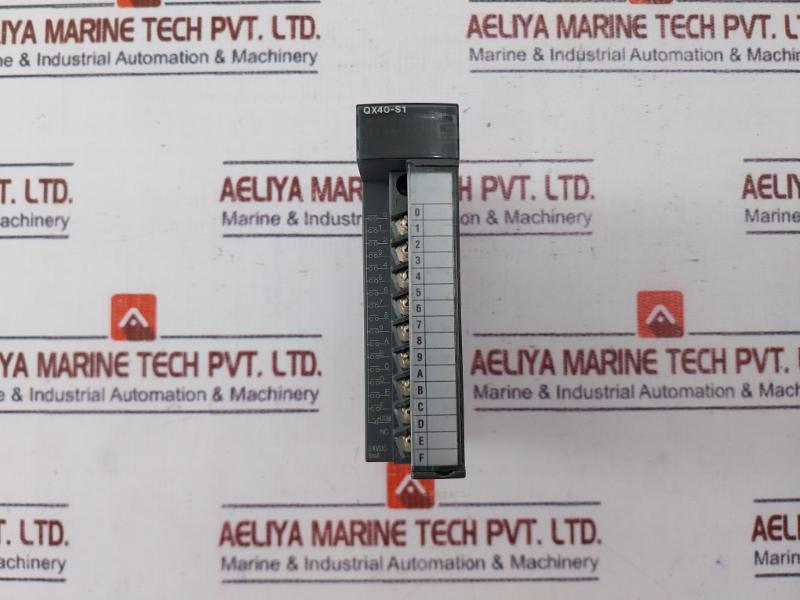 Mitsubishi Electric Melsec-q Qx40-s1 Plc Series Input Module