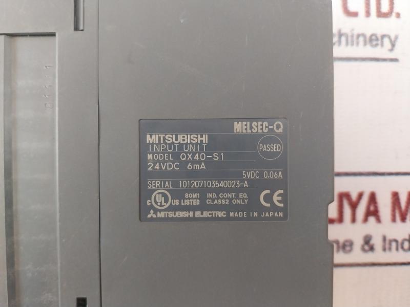 Mitsubishi Electric Qx40-s1 Plc Q Series Digital Input Module