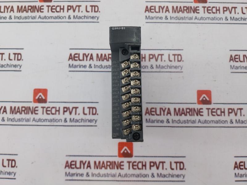 Mitsubishi Electric Melsec-q Qx40-s1 Plc Q Series Input Module 24 Vdc