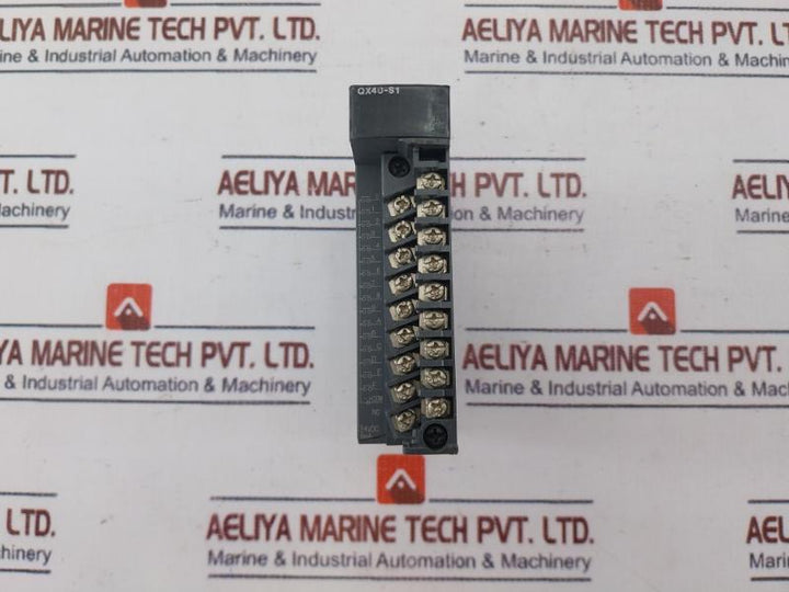 Mitsubishi Electric Melsec-q Qx40-s1 Plc Q Series Input Module 24 Vdc