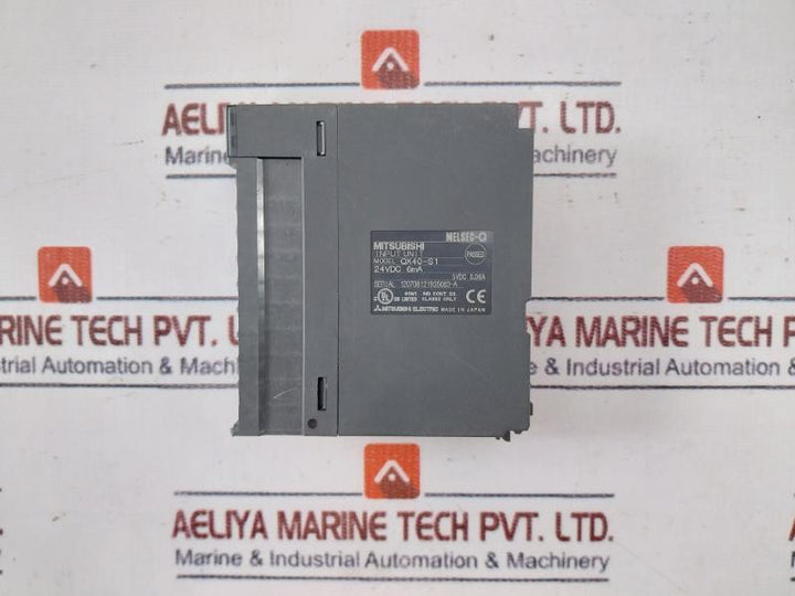Mitsubishi Electric Melsec-q Qx40-s1 Plc Q Series Input Module 24 Vdc