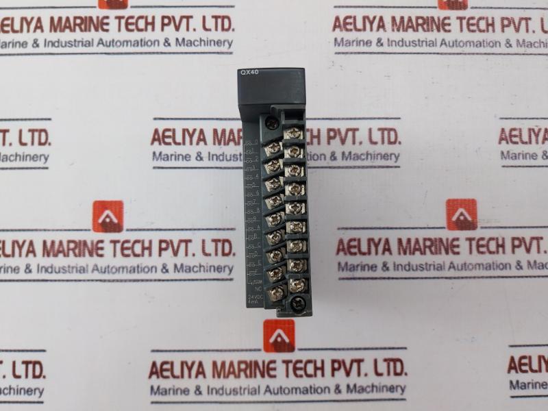 Mitsubishi Electric Qx40 Melsec-q 16 Point Digital Input Module, Class 2