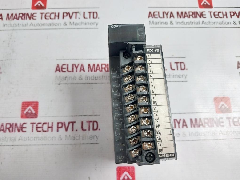 Mitsubishi Electric Qx40 Plc Q Series Input Module 24vdc 4ma 84546093-001