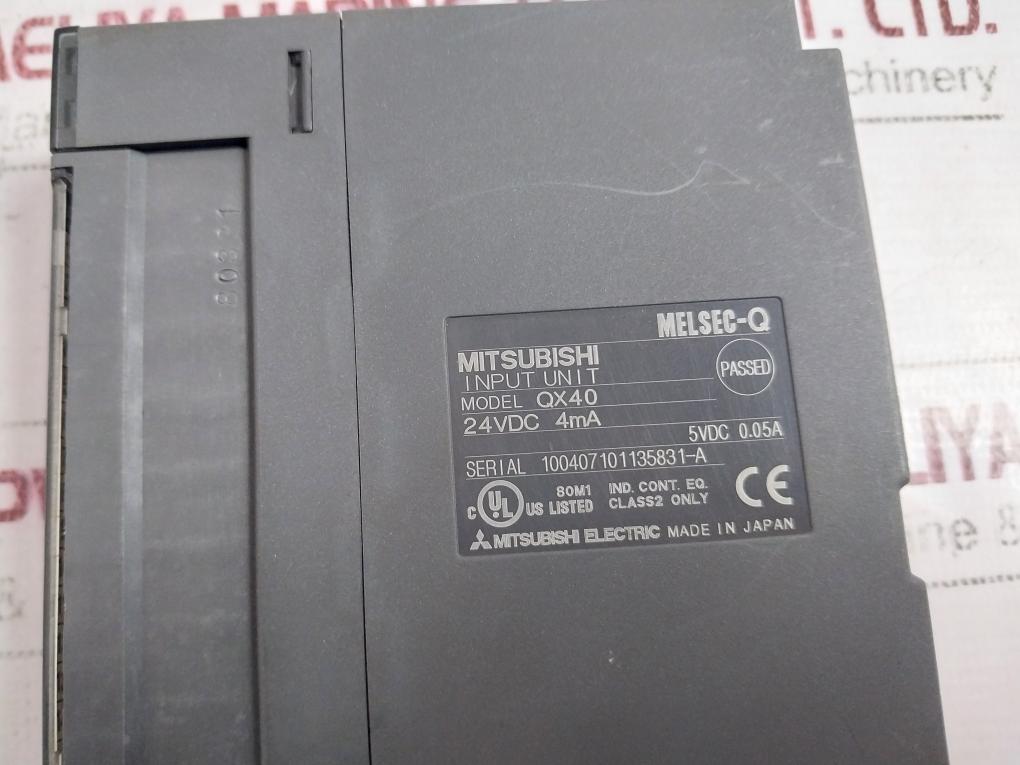 Mitsubishi Electric QX40 PLC Q Series Input module 24VDC 4MA 84546093-001