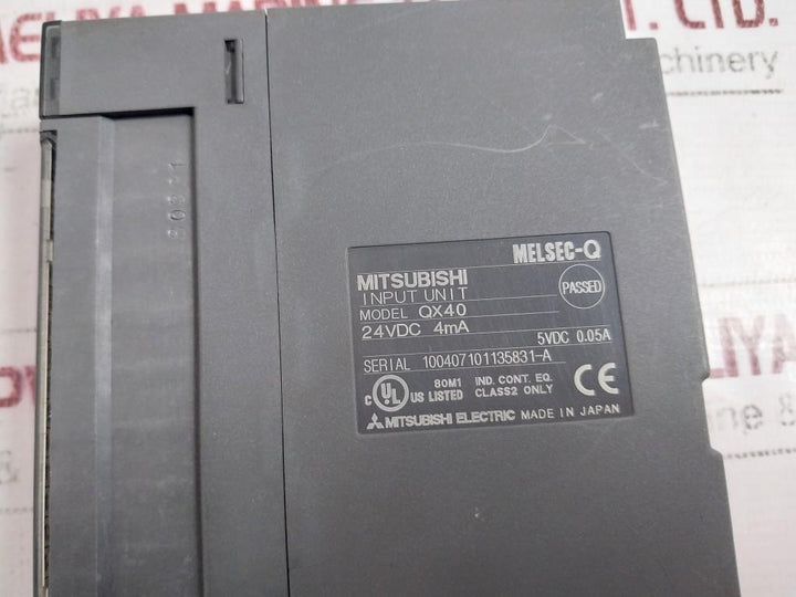 Mitsubishi Electric QX40 PLC Q Series Input module 24VDC 4MA 84546093-001