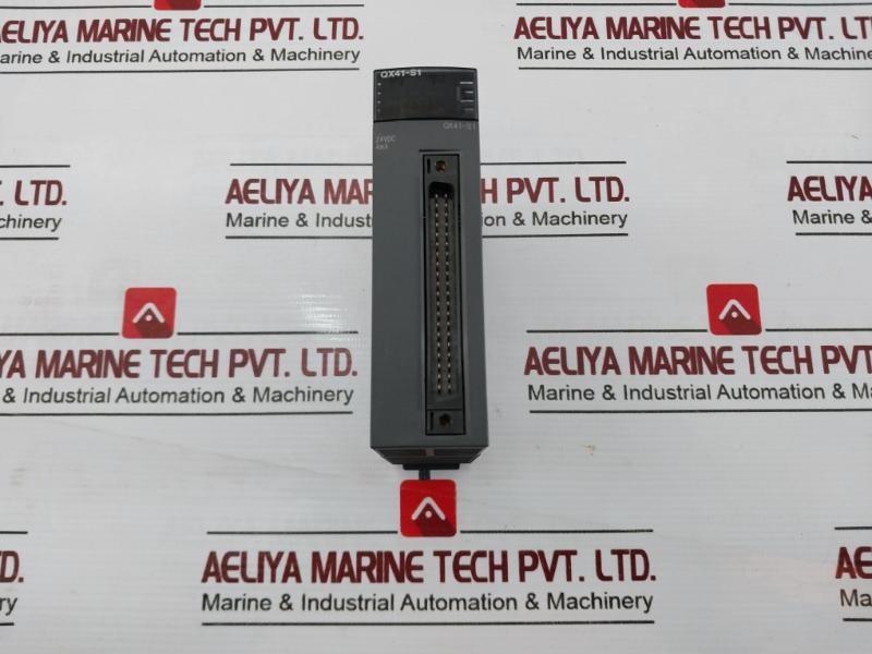 Mitsubishi Electric Qx41-s1 Melsec-q Input Unit 24Vdc 4Ma Class 2 5Vdc 0.08A