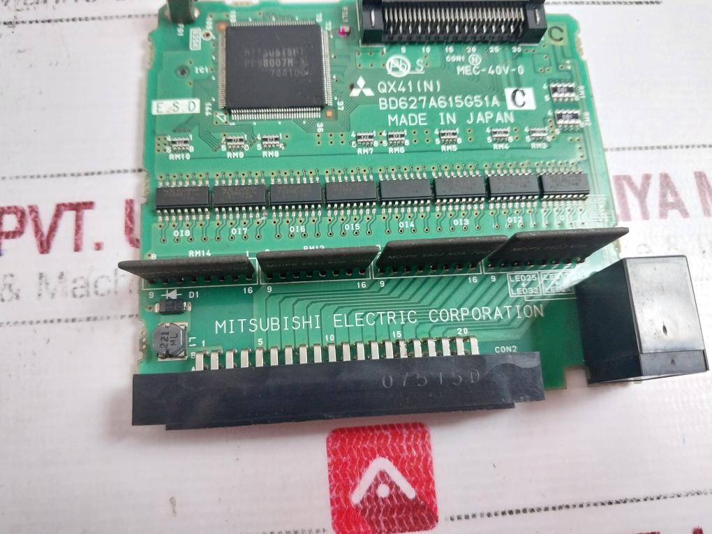 Mitsubishi Electric Qx41 (N) Digital Input Module Bd627A615G51A C