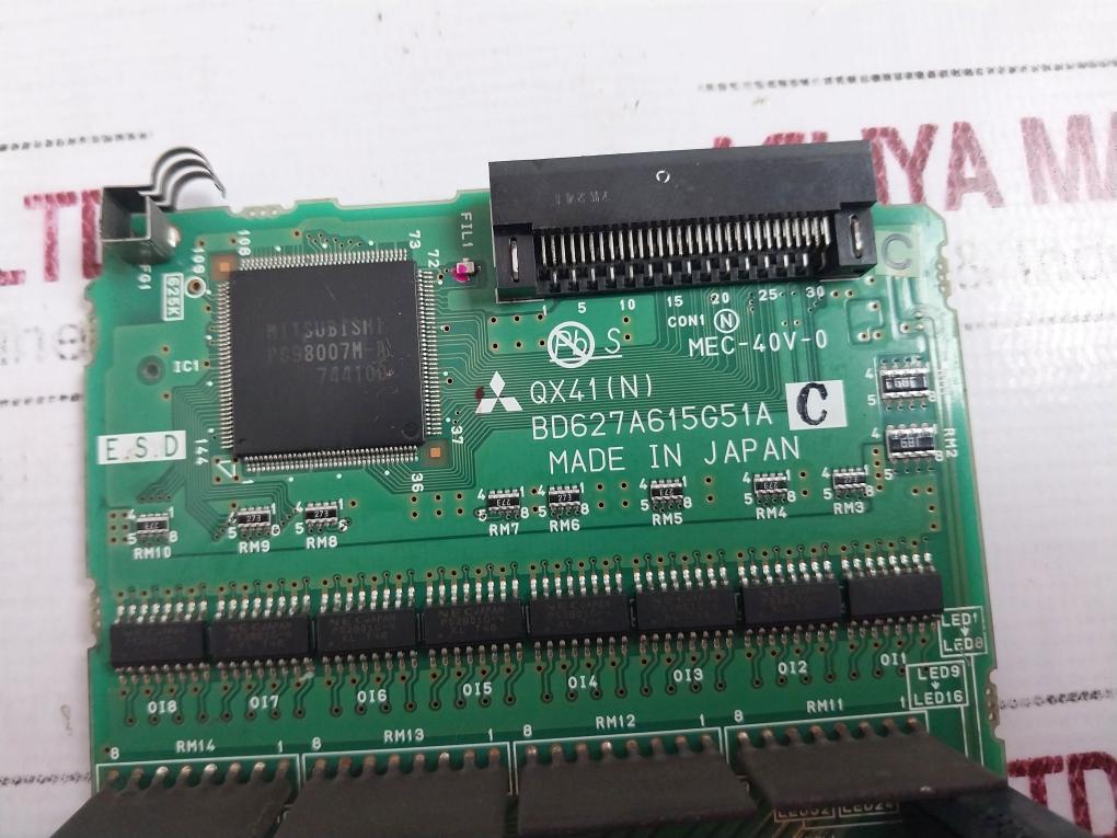 Mitsubishi Electric Qx41 (N) Digital Input Module Bd627A615G51A C