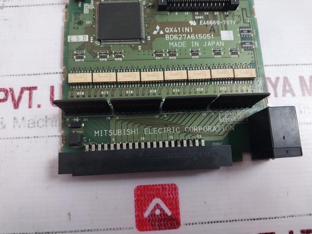Mitsubishi Electric Qx41 (N) Digital Input Module Bd627a615g51, E46669-707v