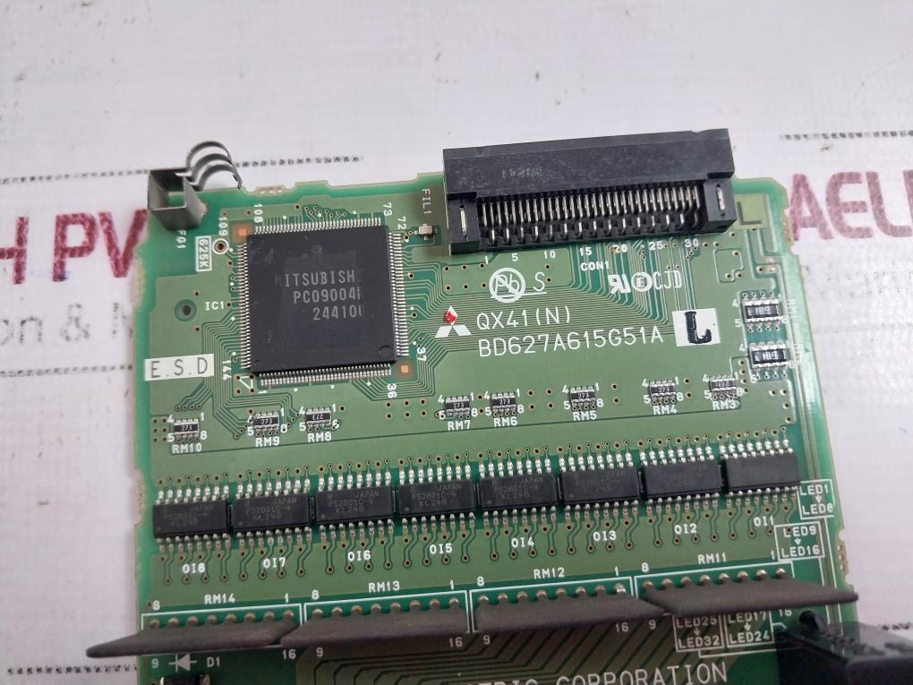 Mitsubishi Electric Qx41 ( N ) Digital Input Module Pc Board Bd627A615G51A