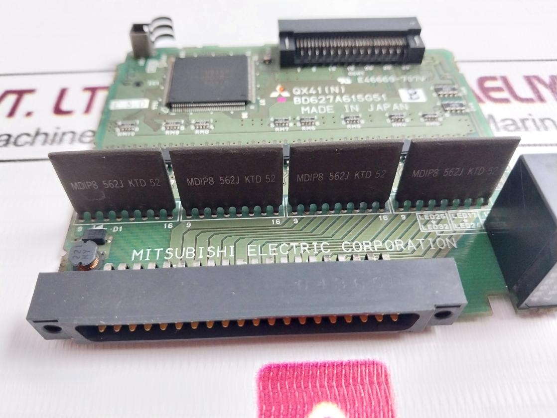 Mitsubishi Electric Qx41 (N) Digital Input Module Pc Card Bd627A615H01