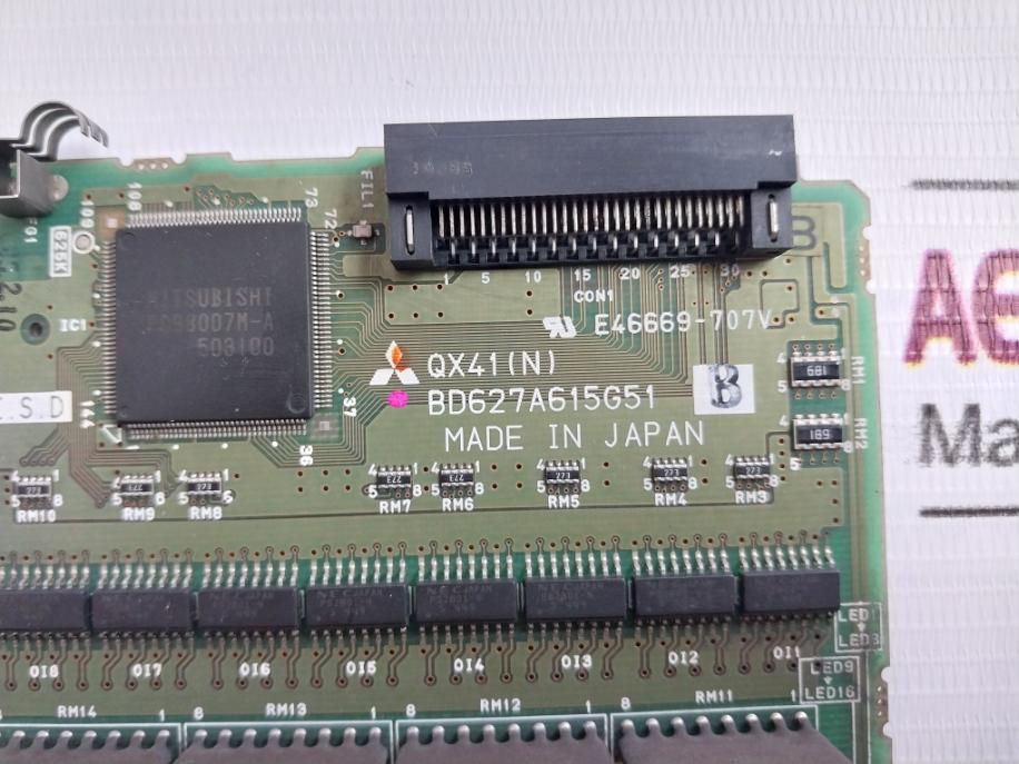 Mitsubishi Electric Qx41 (N) Digital Input Module Pc Card Bd627A615H01