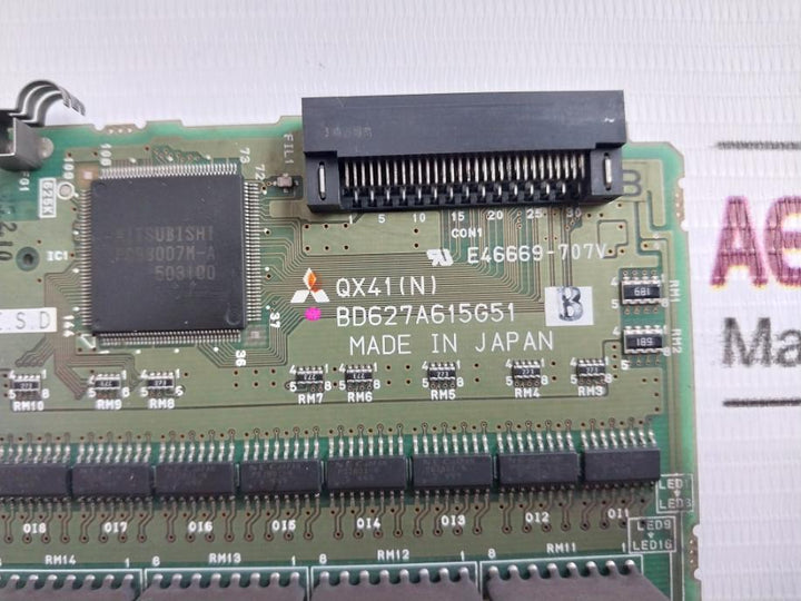 Mitsubishi Electric Qx41 (N) Digital Input Module Pc Card Bd627A615H01