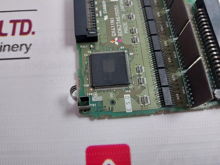 Mitsubishi Electric Qx41 (N) Digital Input Module Pc Card Bd627A615H01