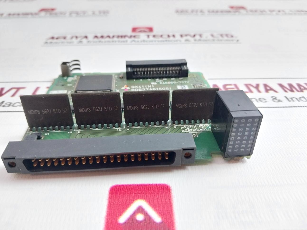 Mitsubishi Electric Qx41 (N) Digital Input Module Pc Card Bd627A615H01