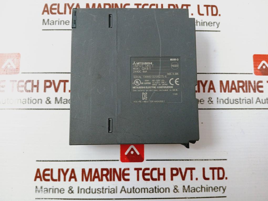 Mitsubishi Electric Melsec-q Series Qx81 Input Unit Module 5 Vdc 0.08A