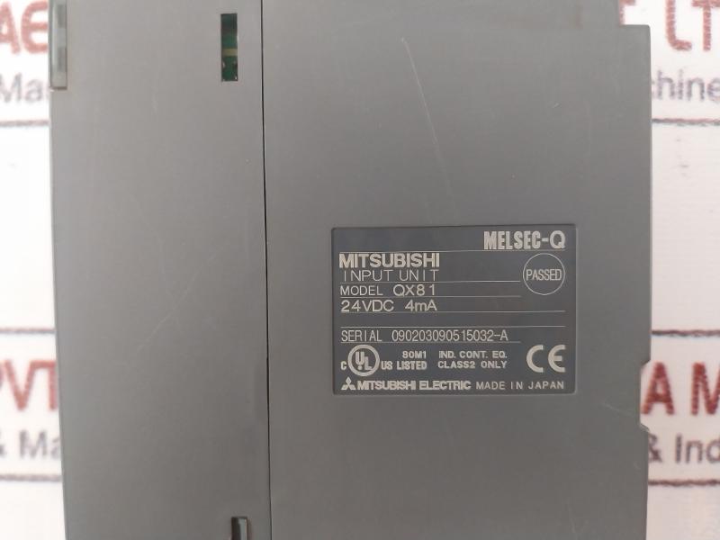 Mitsubishi Electric Qx81 Plc Q Series Input Module 24Vdc 4Ma