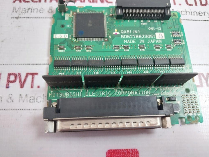 Mitsubishi Electric Qx81 (N) Pcb For Plc Q Series Input Module Bd627B623G51