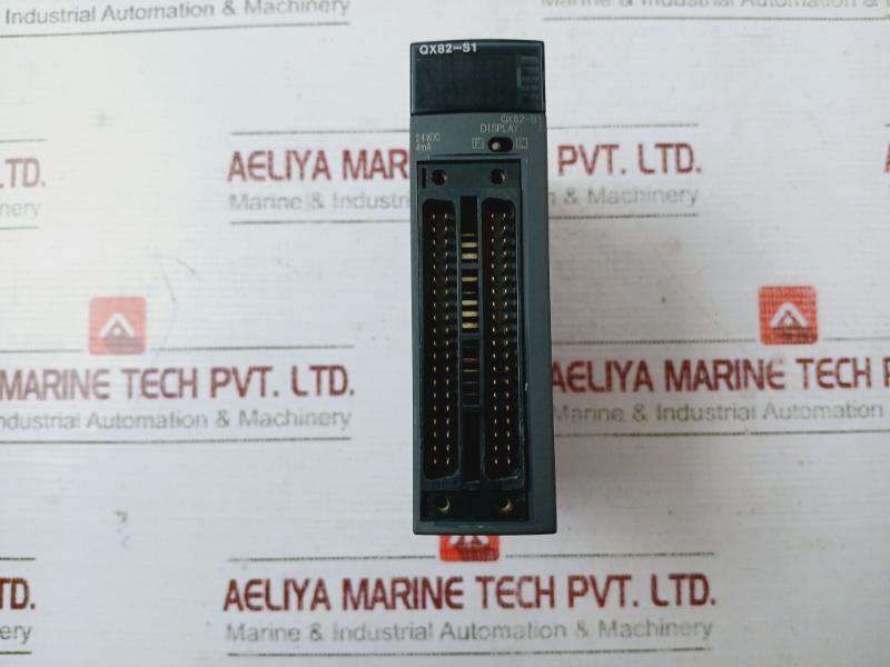 Mitsubishi Electric Qx82-s1 Melsec-q 64-points Input Module 24Vdc 4Ma 5Vdc 0.09A