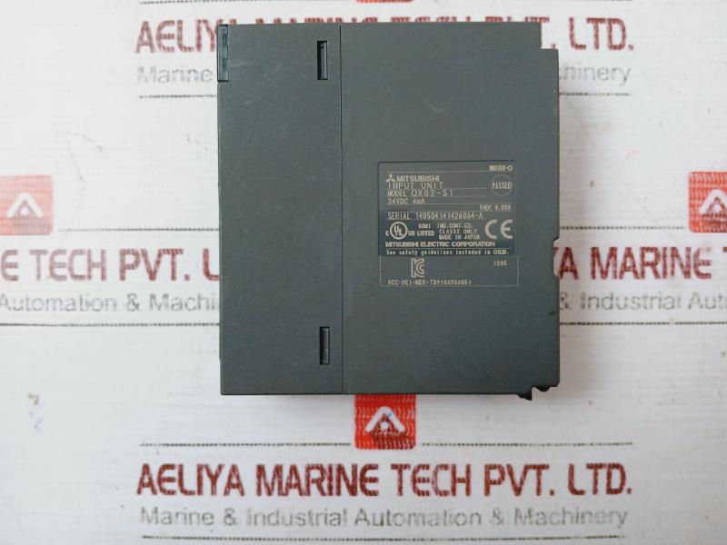 Mitsubishi Electric Qx82-s1 Melsec-q 64-points Input Module 24Vdc 4Ma 5Vdc 0.09A