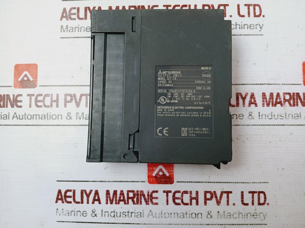 Mitsubishi Electric Qy10 Plc Q Series Output Module 240V Ac/24V Dc 2A