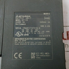 Mitsubishi Electric Qy10 Plc Q Series Output Module 240V Ac/24V Dc 2A