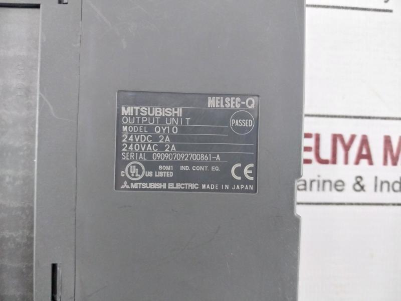 Mitsubishi Electric Qy10 Melsec-q Output Unit 24Vdc 2A 240Vac 2A