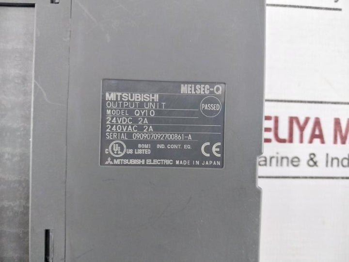 Mitsubishi Electric Qy10 Melsec-q Output Unit 24Vdc 2A 240Vac 2A