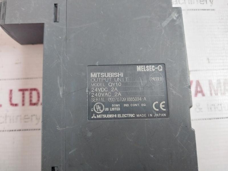 Mitsubishi Electric Qy10 Output Unit 24Vdc 2A 240Vac 2A