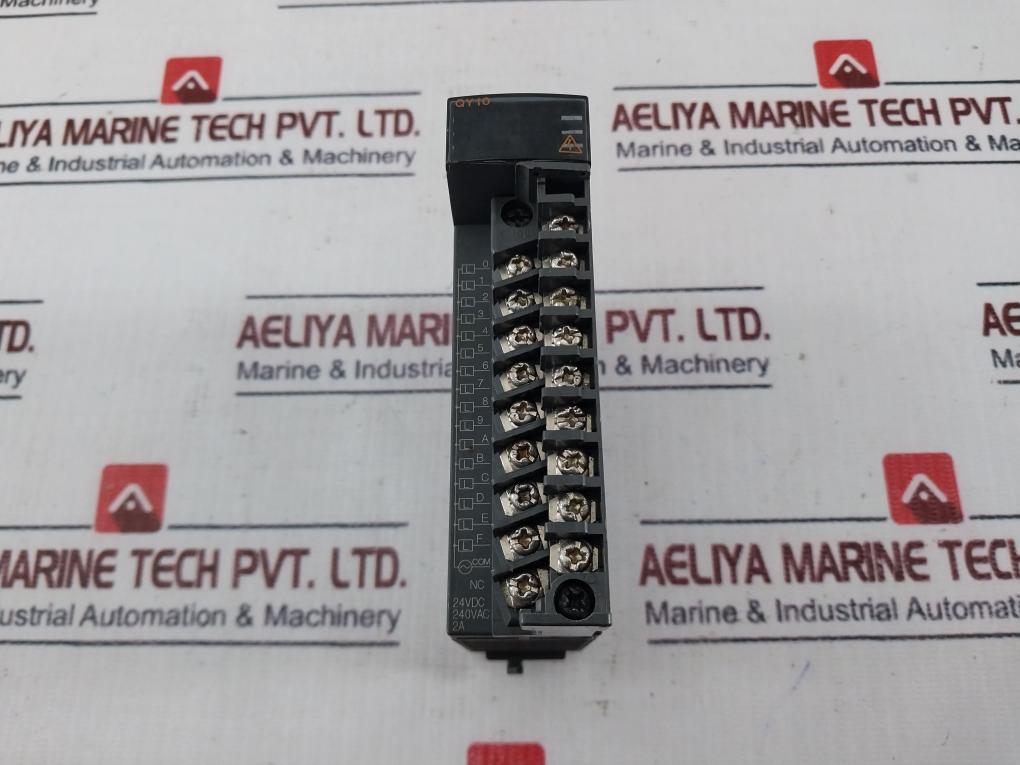 Mitsubishi Electric Qy10 Plc Q Series Output Module 24Vdc 2A