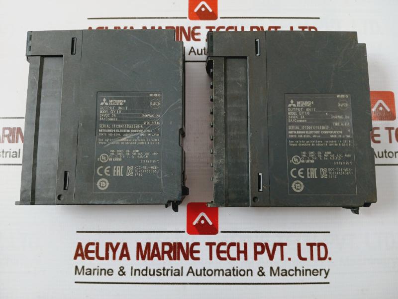 Mitsubishi Electric Qy10 Plc Q Series Output Module 24Vdc 2A Kcc-rei-mek-td914A5