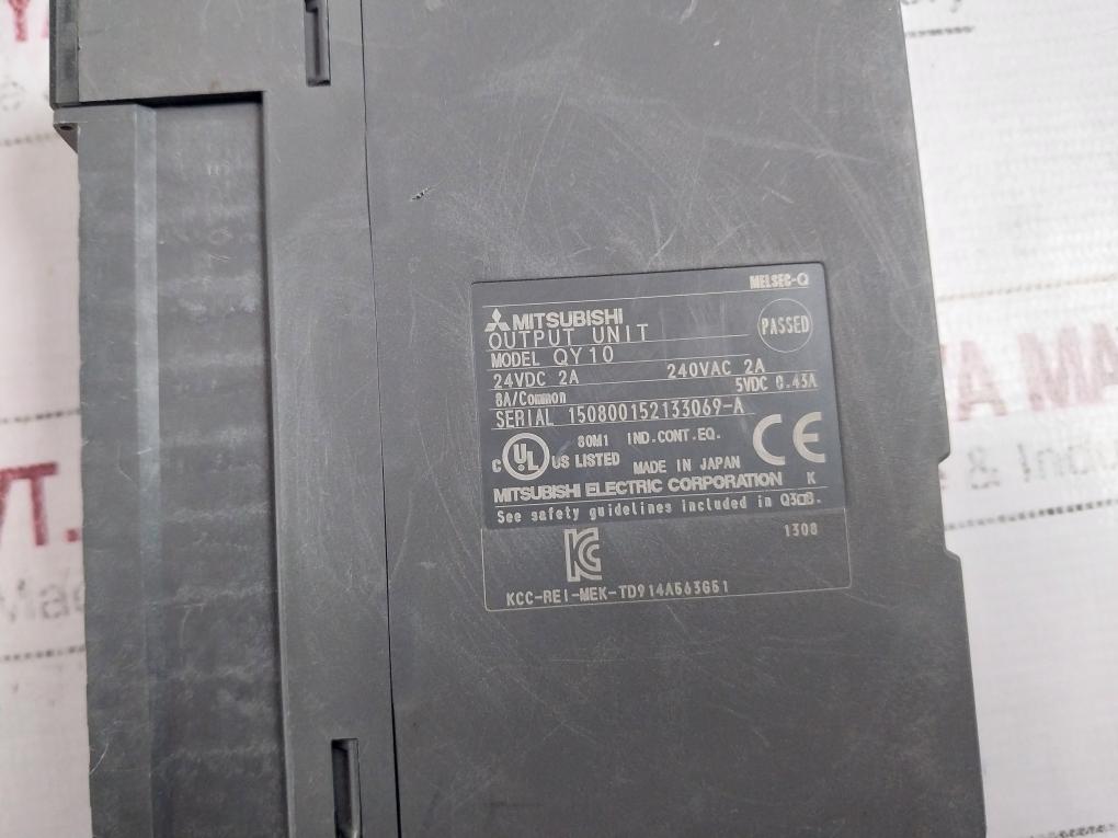 Mitsubishi Electric Qy10 Plc Q Series Output Module Td914563g51 24vdc 2a