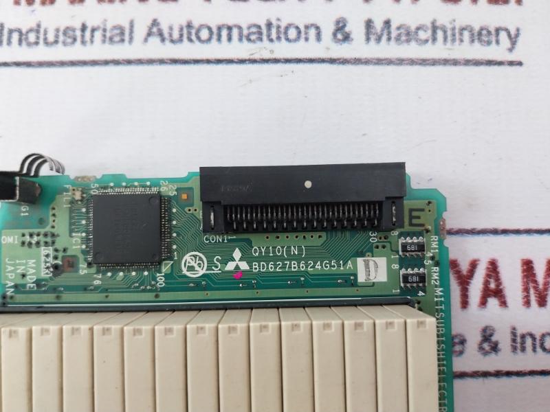 Mitsubishi Electric Qy10(N) Pcb For Plc Q Series Output Module Bd627B