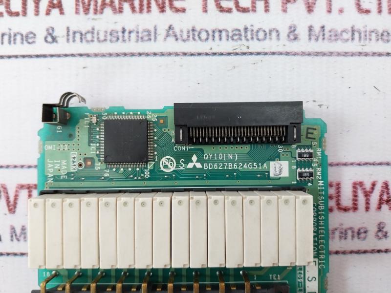 Mitsubishi Electric Qy10 (N) Pcb For Plc Q Series Output Module Bd627B624G51A