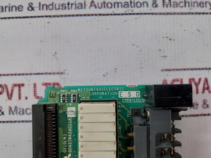 Mitsubishi Electric Qy10 (N) Pcb For Plc Q Series Output Module Bd627B624G51A